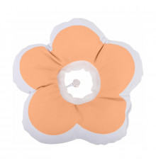 Мягкий воротник-подушка для кошек DT1018 послеоперационный защитный от вылизывания M Peach