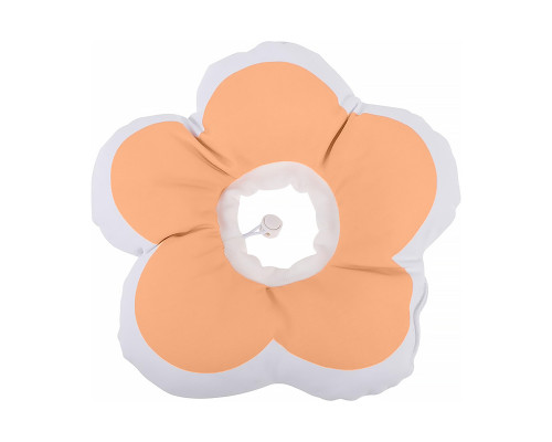 Мягкий воротник-подушка для кошек DT1018 послеоперационный защитный от вылизывания M Peach