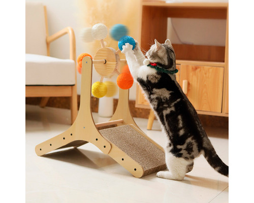 Игрушка когтеточка для кошек Taotaopet Y0035 игровой центр колесо обозрения