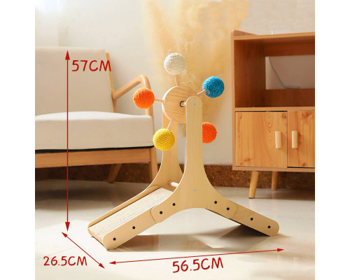 Игрушка когтеточка для кошек Taotaopet Y0035 игровой центр колесо обозрения