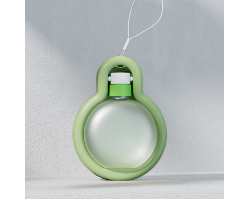 Поилка для собак кошек 2309SPBL7336 Green складная 500 мл