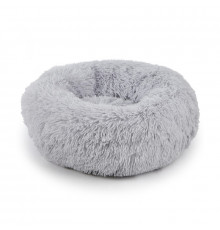 Лежак пуфик для котов собак круглый 552201 S Grey