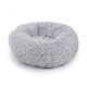 Лежак пуфик для котов собак круглый 552201 S Grey
