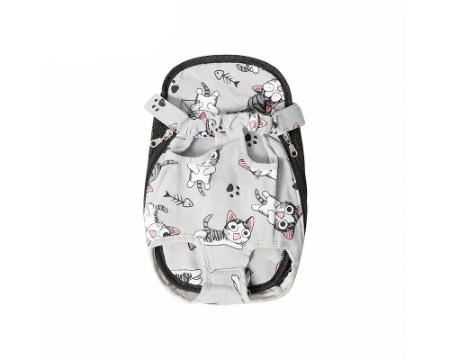 Рюкзак- кенгуру для животных SY210814 Cat Gray L