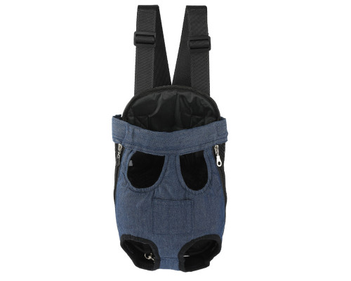 Рюкзак- кенгуру для животных SY210814 Dark Blue с карманом L