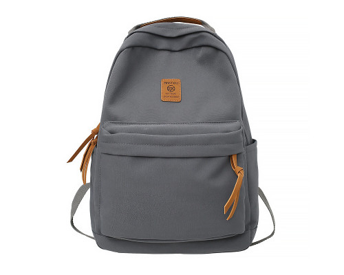 Рюкзак подростковый 81227 с карманом для ноутбука 20L Gray