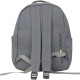 Рюкзак подростковый 81227 с карманом для ноутбука 20L Gray