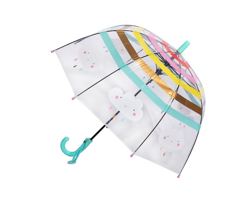 Детский зонт RST RST044A Облака Turquoise