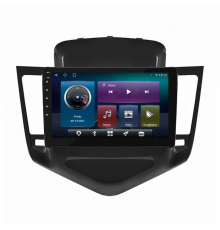 Штатная магнитола Lesko для Chevrolet Cruze I 2008-2012 экран 9" 4/64Gb 4G Wi-Fi GPS Top