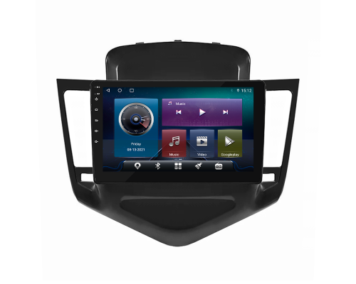 Штатная магнитола Lesko для Chevrolet Cruze I 2008-2012 экран 9" 4/64Gb 4G Wi-Fi GPS Top