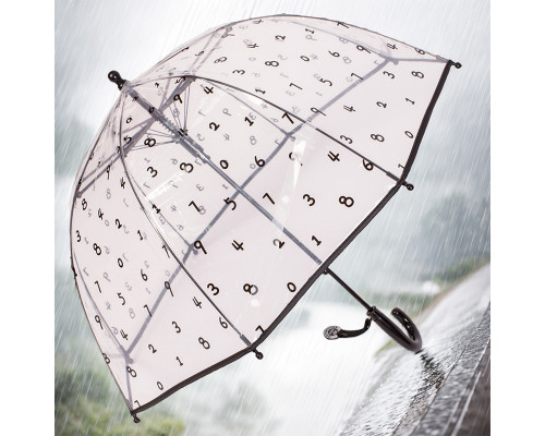 Детский зонт RST RST046A Цифры Black