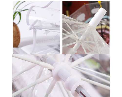 Детский зонт RST RST067 Звезды White