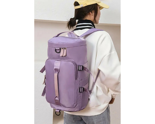 Сумка-рюкзак дорожная, спортивная BRD-375 20-35L Purple