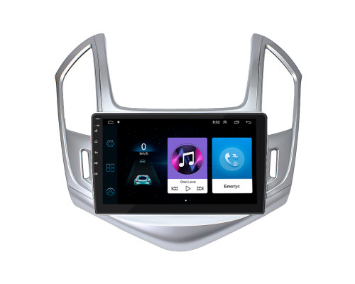 Штатная магнитола Lesko для Chevrolet Cruze I Рестайлинг 2012-2016 экран 9" 1/16Gb Wi-Fi GPS Base