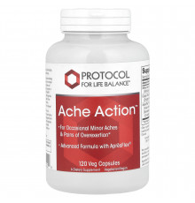 Полегшення болю, Ache Action, Protocol for Life Balance, 120 рослинних капсул