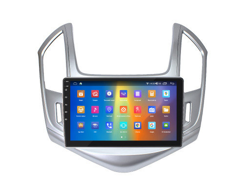 Штатная магнитола Lesko для Chevrolet Cruze I Рестайлинг 2012-2016 экран 9" 4/64Gb CarPlay 4G Wi-Fi GPS Prime