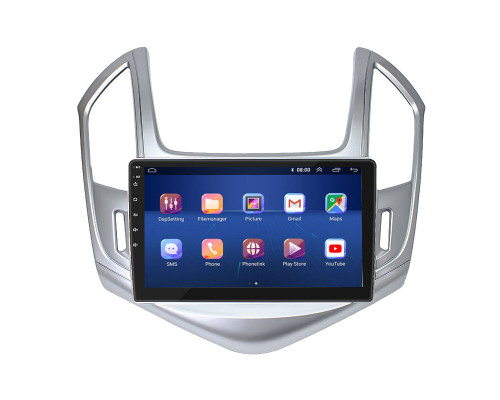 Штатная магнитола Lesko для Chevrolet Cruze I Рестайлинг 2012-2016 экран 9" 2/32Gb 4G Wi-Fi GPS Top