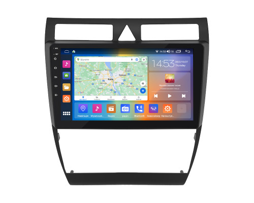 Штатная магнитола Lesko для Audi A6 II (C5) 1997-2001 экран 9" 2/32Gb CarPlay 4G Wi-Fi GPS Prime