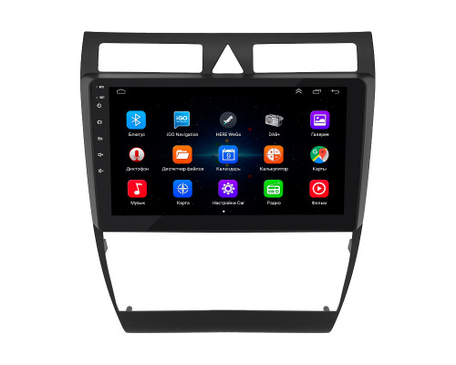 Штатная магнитола Lesko для Audi A6 II (C5) Рестайлинг 2001-2005 экран 9" 1/16Gb Wi-Fi GPS Base