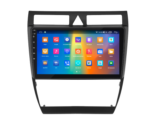 Штатная магнитола Lesko для Audi RS 6 I (C5) 2002-2006 экран 9" 2/32Gb CarPlay 4G Wi-Fi GPS Prime