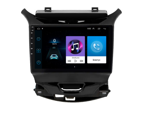 Штатная магнитола Lesko для Chevrolet Cruze II 2015-н.в. экран 9" 1/16Gb Wi-Fi GPS Base