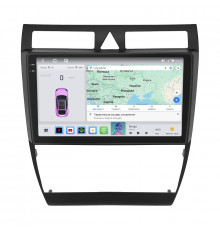 Штатная магнитола Lesko для Audi RS 6 I (C5) 2002-2006 экран 9" 4/64 QLED CarPlay 4G Wi-Fi GPS 360 Prime