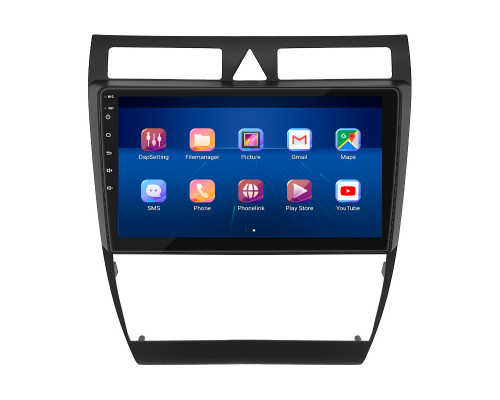 Штатная магнитола Lesko для Audi RS 6 I (C5) 2002-2006 экран 9" 4/32Gb 4G Wi-Fi GPS Top