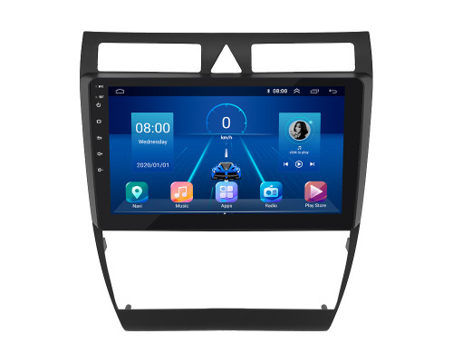 Штатная магнитола Lesko для Audi S6 II (C5) 1999-2004 экран 9" 1/16Gb Wi-Fi GPS Base