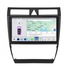 Штатная магнитола Lesko для Audi S6 II (C5) 1999-2004 экран 9" 4/64 QLED CarPlay 4G Wi-Fi GPS 360 Prime