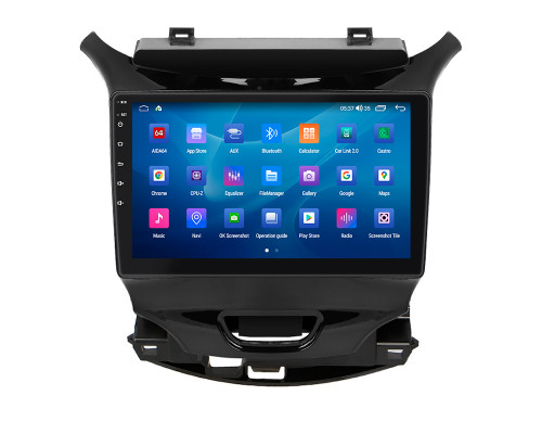 Штатная магнитола Lesko для Chevrolet Cruze II 2015-н.в. экран 9" 2/32Gb CarPlay 4G Wi-Fi GPS Prime