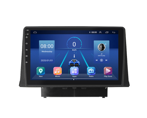 Штатная магнитола Lesko для Citroen Berlingo III 2018-н.в. экран 10" 2/32Gb 4G Wi-Fi GPS Top