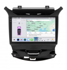 Штатная магнитола Lesko для Chevrolet Cruze II 2015-н.в. с экраном 9", CarPlay, GPS и 4G