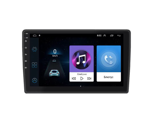 Штатная магнитола Lesko для Citroen C2  2003-2009 экран 9" 1/16Gb Wi-Fi GPS Base