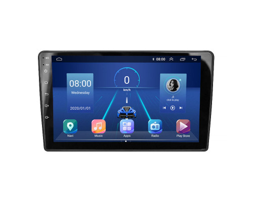 Штатная магнитола Lesko для Citroen C3 I 2002-2006 экран 9" 2/32Gb 4G Wi-Fi GPS Top