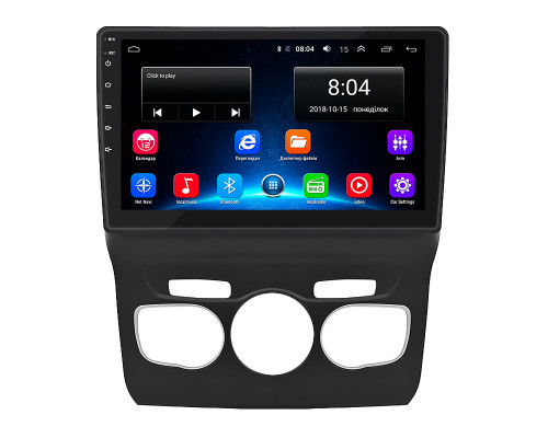 Штатная магнитола Lesko для Citroen C4 II 2010-2016 экран 10" 2/32Gb Wi-Fi GPS Base