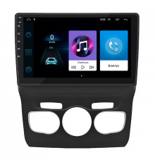 Штатная магнитола Lesko для Citroen C4 II Рестайлинг 2015-н.в. экран 10" 1/16Gb Wi-Fi GPS Base