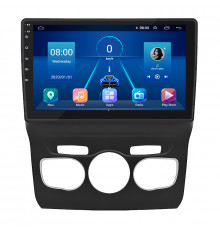 Штатная магнитола Lesko для Citroen C4 II Рестайлинг 2015-н.в. экран 10" 2/32Gb 4G Wi-Fi GPS Top