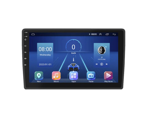 Штатная магнитола Lesko для Citroen C5 II 2008-2016 экран 10" 4/64Gb 4G Wi-Fi GPS Top