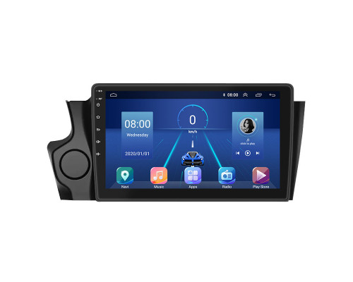 Штатная магнитола Lesko для Citroen DS5 Manual AC 2012-2015 экран 9" 4/64Gb 4G Wi-Fi GPS Top