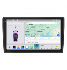 Штатная магнитола Lesko для Citroen Jumpy II 2007-2012 экран 9" 4/64 QLED CarPlay 4G Wi-Fi GPS 360 Prime