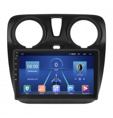 Штатная магнитола Lesko для Dacia Lodgy ver 2 2017-н.в экран 9" 6/128Gb 4G Wi-Fi GPS Top