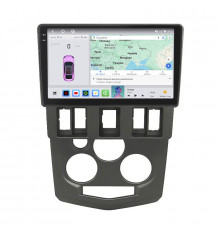 Штатная магнитола Lesko для Dacia Logan I 2004-2012 экран 9" 4/64 QLED CarPlay 4G Wi-Fi GPS 360 Prime