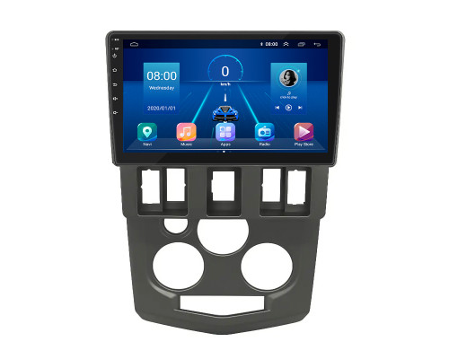 Штатная магнитола Lesko для Dacia Logan I 2004-2012 экран 9" 2/32Gb 4G Wi-Fi GPS Top