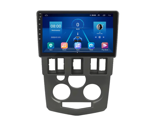 Штатная магнитола Lesko для Dacia Logan I 2004-2012 экран 9" 6/128Gb 4G Wi-Fi GPS Top