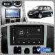 Штатная магнитола Lesko для Dacia Sandero I 2007-2012 экран 9" 4/64Gb 4G Wi-Fi GPS Top