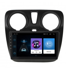 Штатная магнитола Lesko для Dacia Sandero II ver 2 2012-2016 экран 9" 1/16Gb Wi-Fi GPS Base