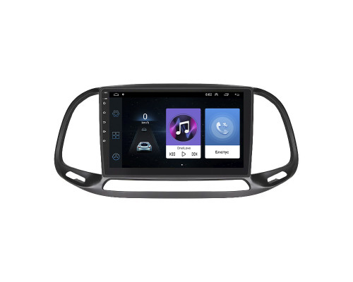 Штатная магнитола Lesko для Fiat Doblo II Рестайлинг 2015-н.в. экран 9" 1/16Gb Wi-Fi GPS Base