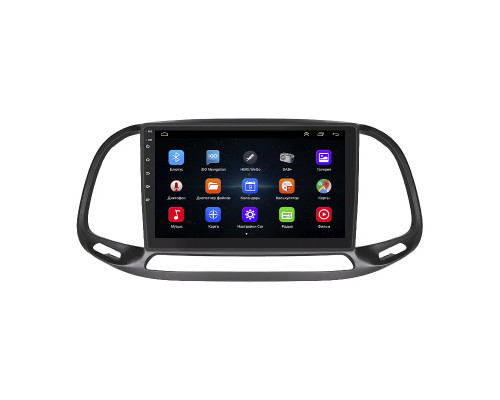 Штатная магнитола Lesko для Fiat Doblo II Рестайлинг 2015-н.в. экран 9" 1/16Gb Wi-Fi GPS Base