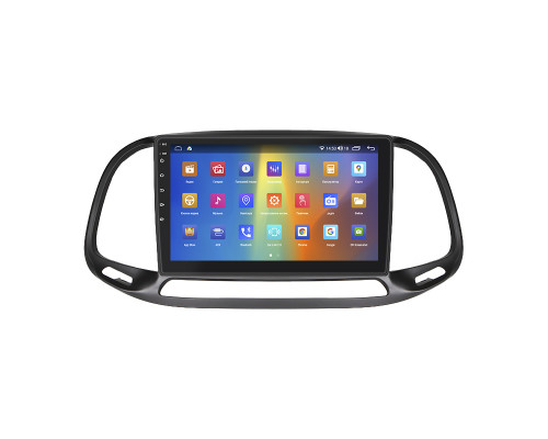 Штатная магнитола Lesko для Fiat Doblo II Рестайлинг 2015-н.в. экран 9" 2/32Gb CarPlay 4G Wi-Fi GPS Prime