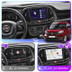 Штатная магнитола Lesko для Fiat Doblo II Рестайлинг 2015-н.в. экран 9" 2/32Gb CarPlay 4G Wi-Fi GPS Prime